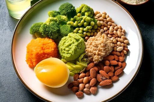 Firefly hyper realistic food of clean and healthy high protein Malaysian food 58468